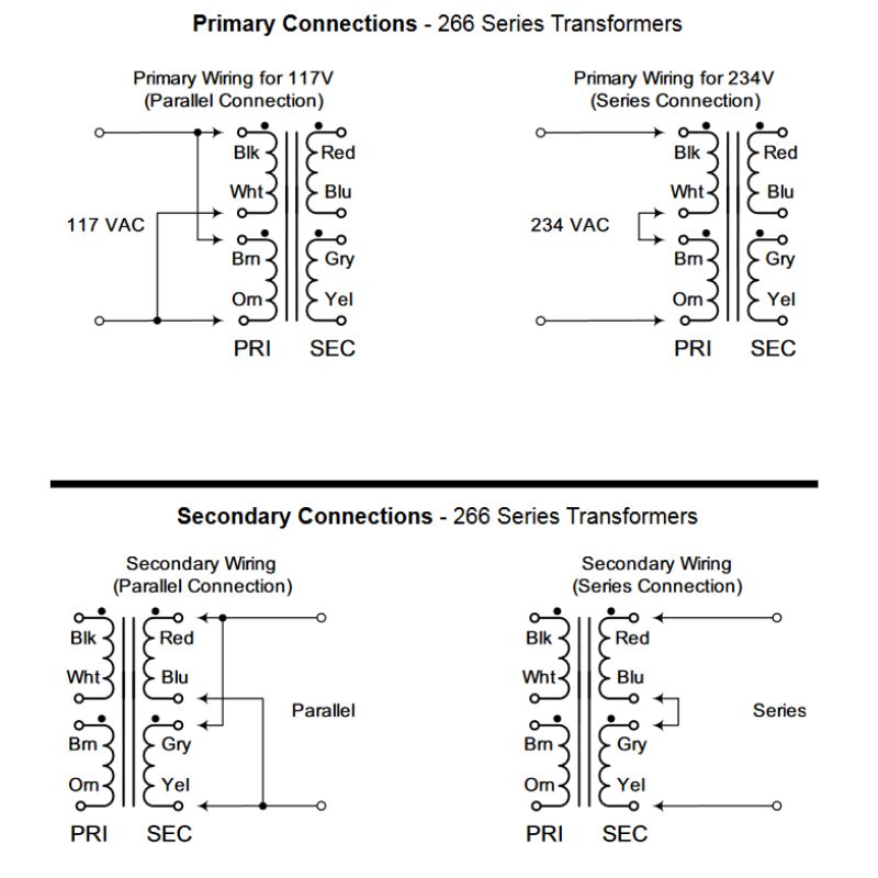 TRANSFORMER POWER MULTI O/P 6336